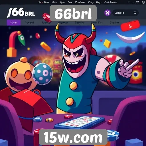 Experiência do usuário no site de jogos 66brl